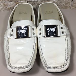 Stuart Weitzman Patent Leather Mules 5.5